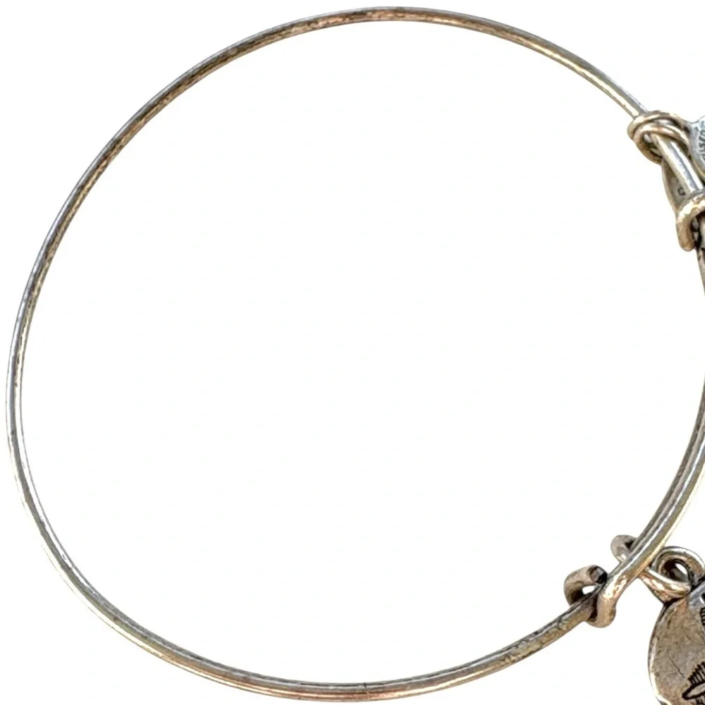 ALEX AND ANI Sand Dollar Bracelet Silver
